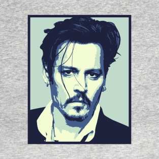 Johnny Deep Classic Hairstyle T-Shirt